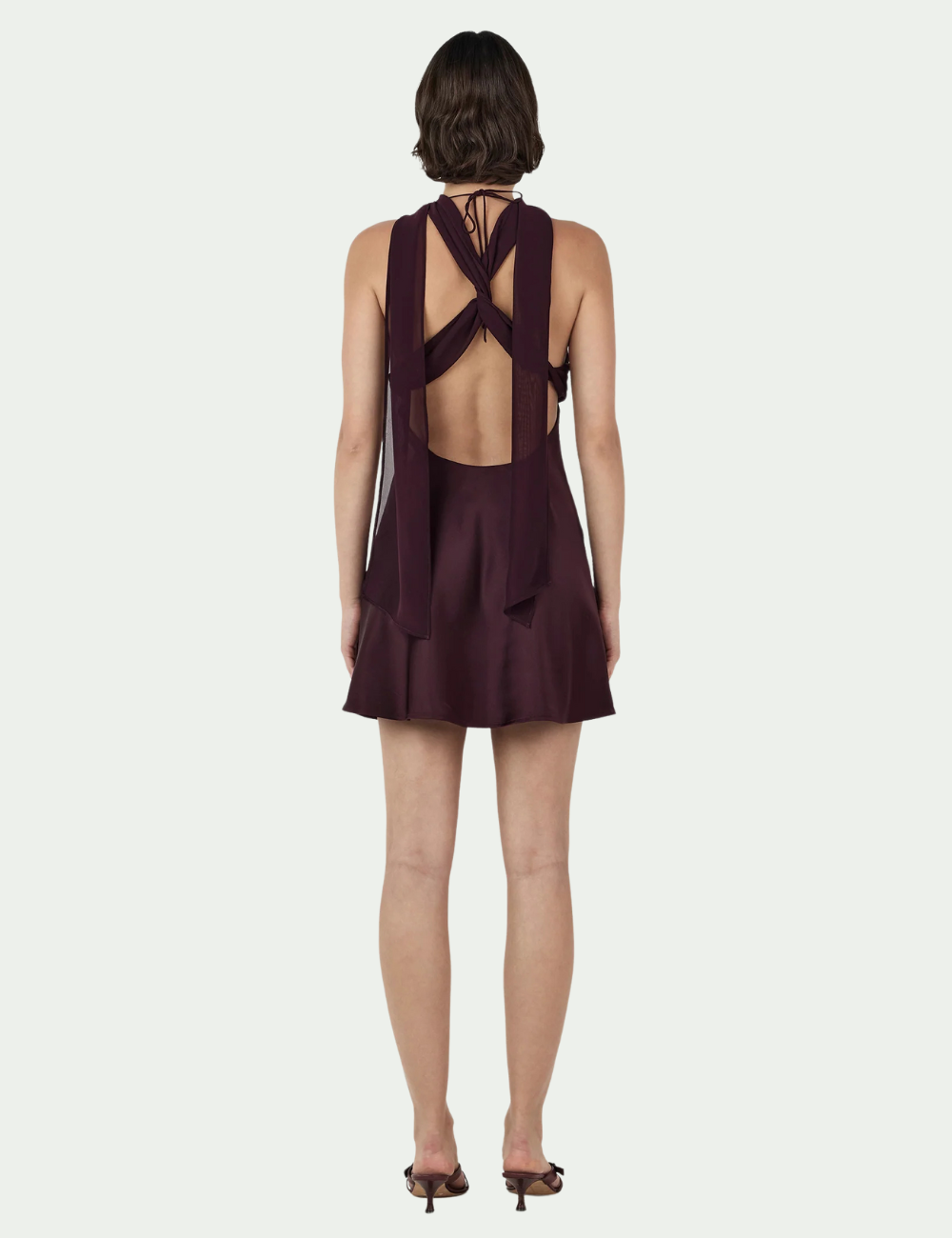 Plum Mini Dress