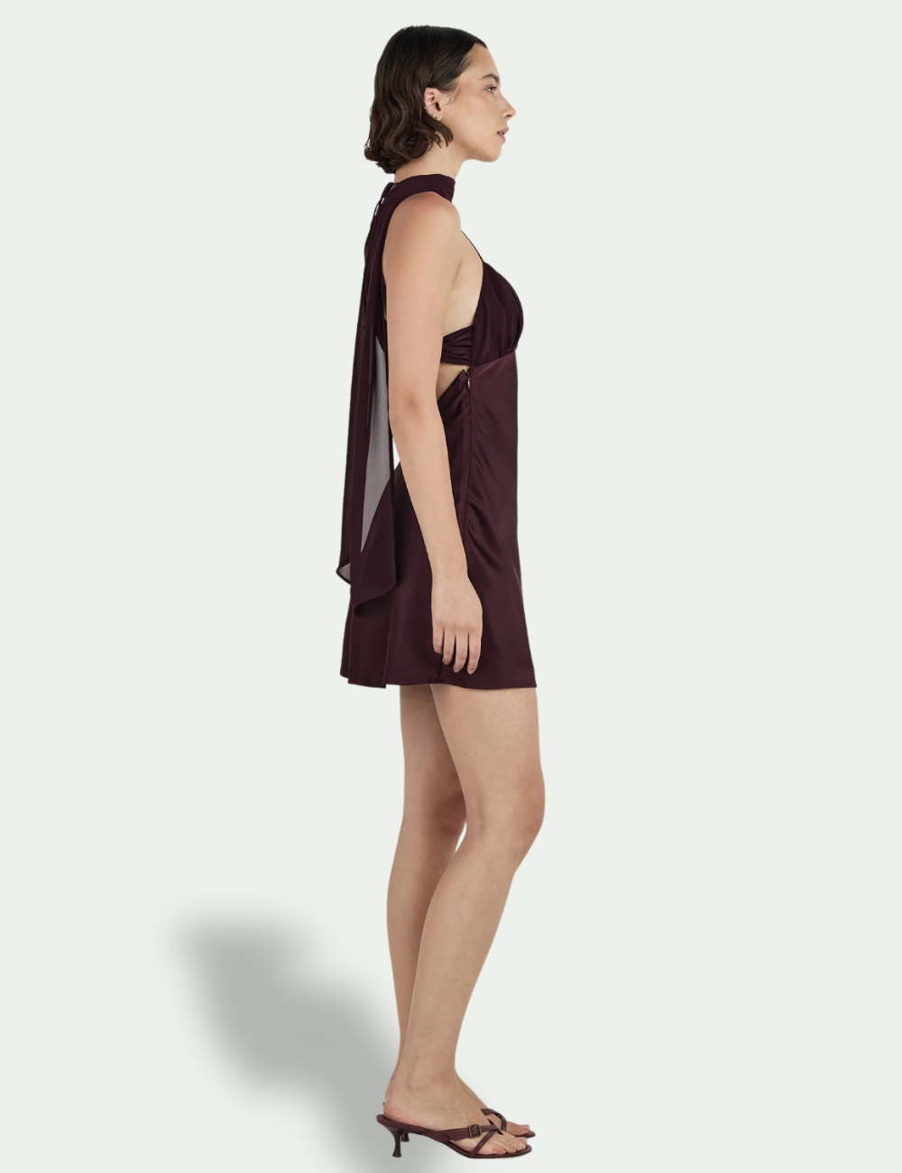 Plum Mini Dress
